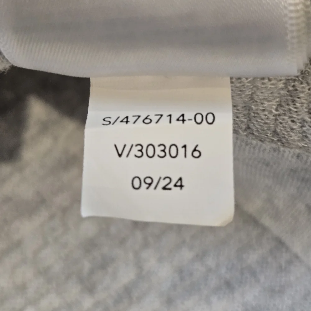 Atheta Coaster Waffle Hoodie in Light Heather Grey Women's Size Small - Picture 9 of 11